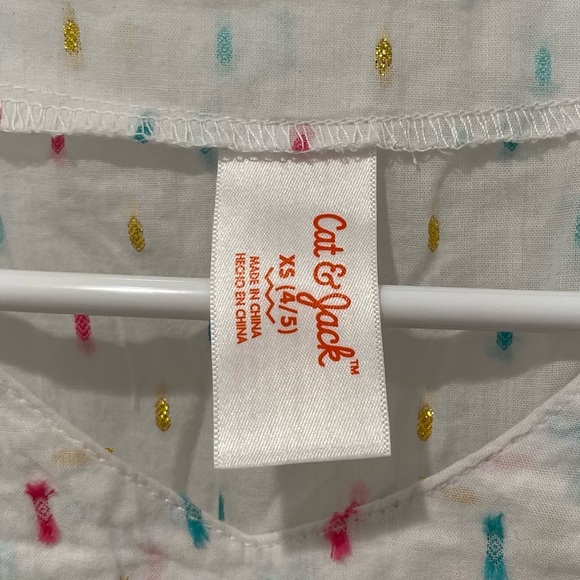 KIDS: Cat & Jack Multi-Color Girls Swim Coverup - Picture 5 of 5